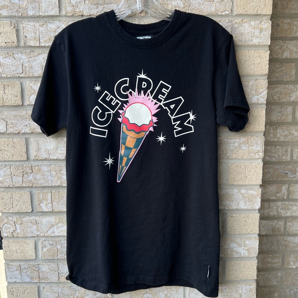 Icecream Spark Tee in Black